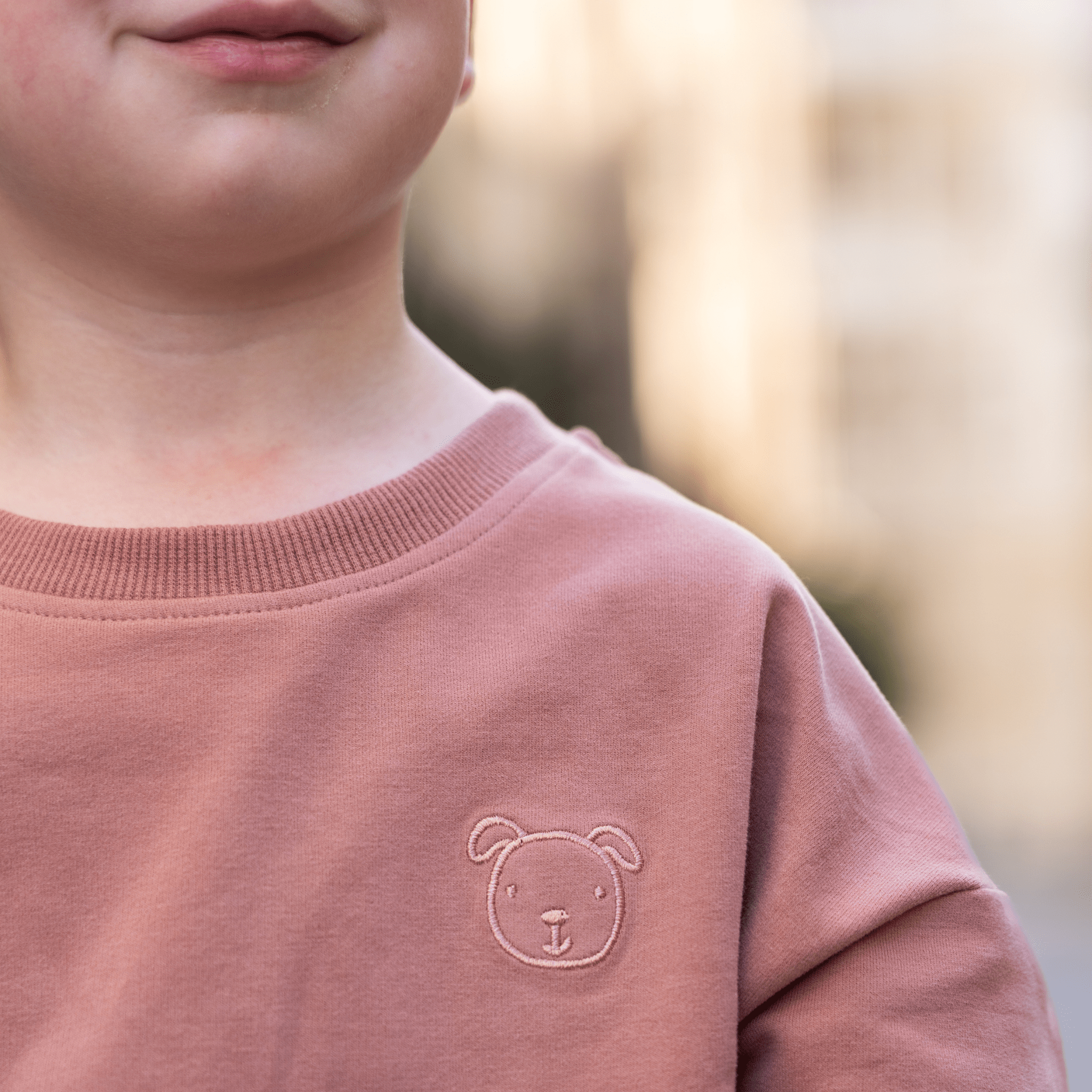 French Terry Organic Cotton Two-piece set (Joggers - Terracotta)