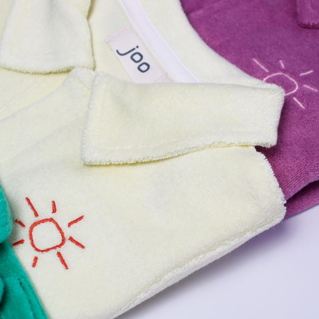 Organic Toweling Cotton Terry Set | Polo Shirt & Shorts