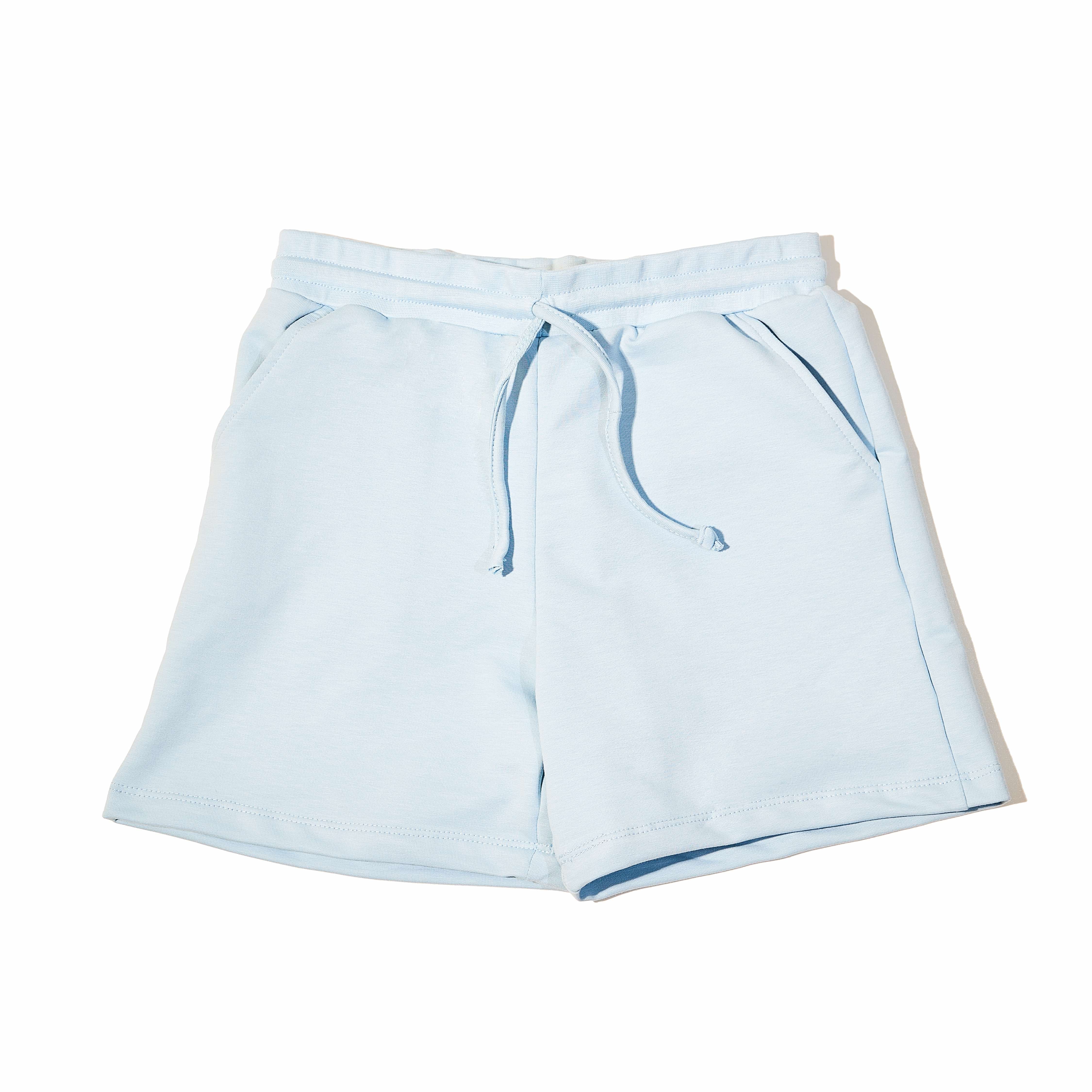 100% Cotton Shorts Set - Blue