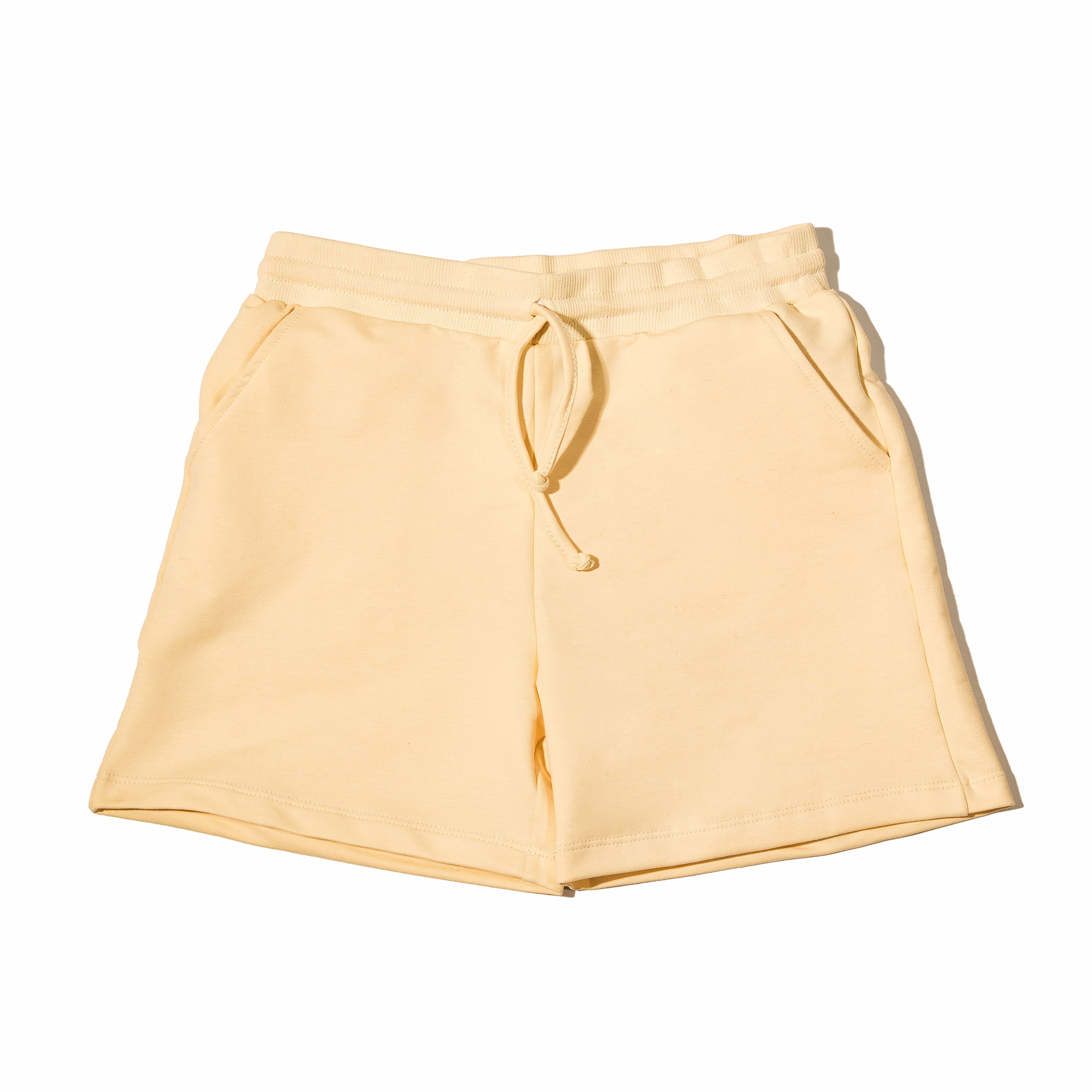 100% Cotton Shorts Set - Yellow