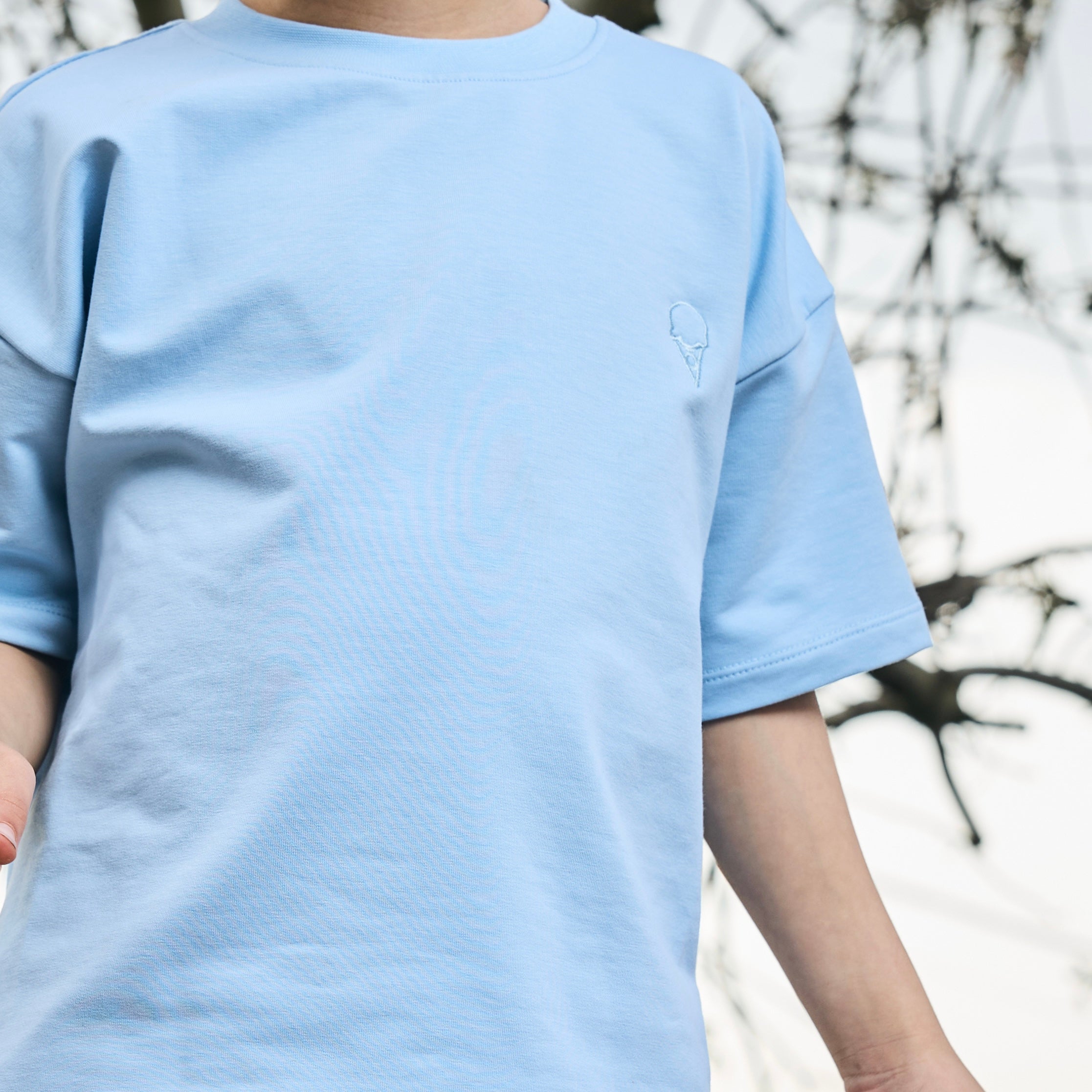 100% Cotton Shorts Set - Blue