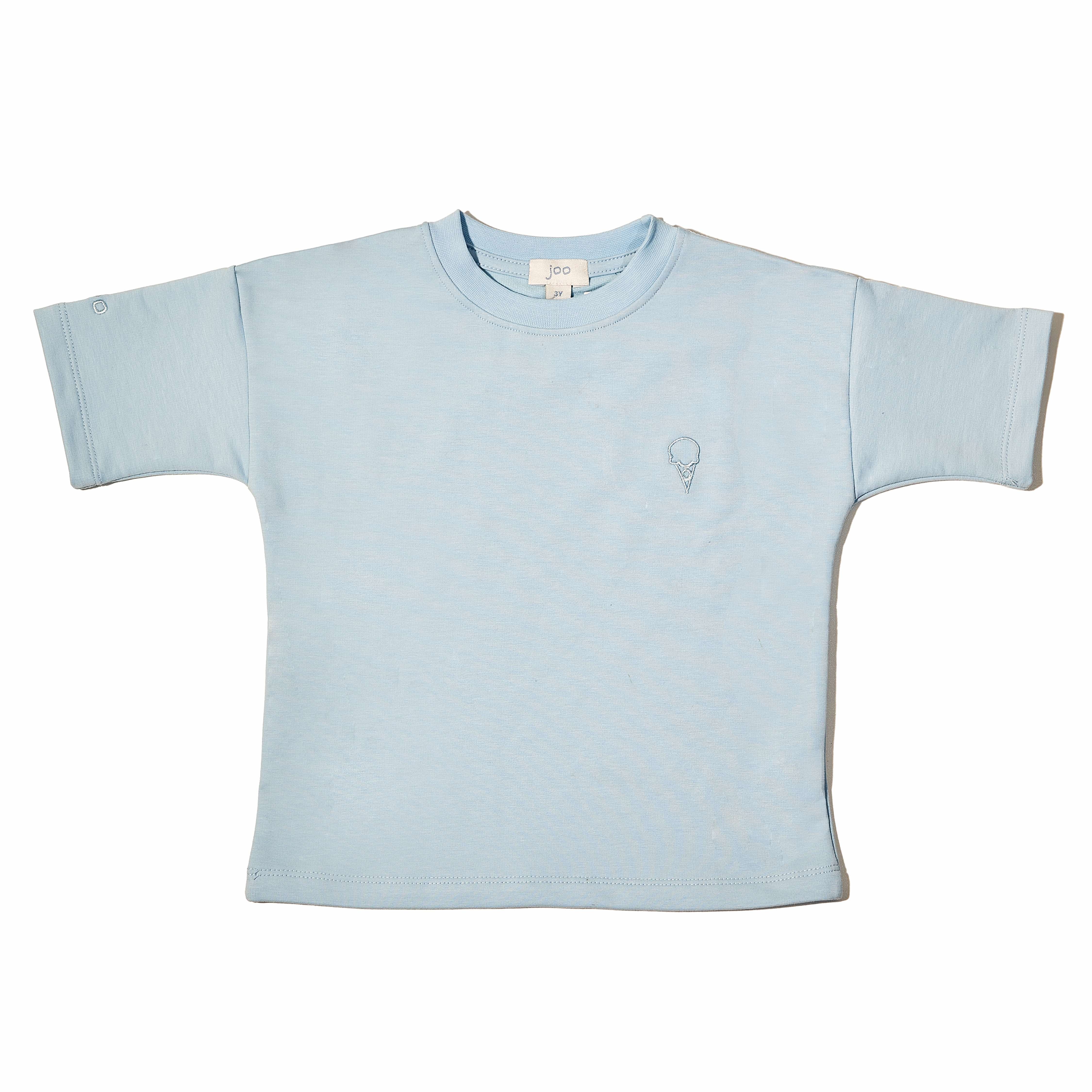 100% Cotton Shorts Set - Blue